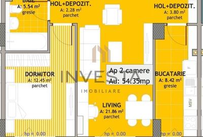 Apartament cu 2 camere in Iris - Ansamblu Exclusivist, imobil nZEB - 2