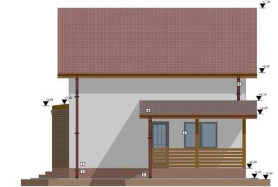 Casa noua, P+E, 5 camere, 2 bai, terasa, teren 400mp, in Lilieci, strada Rozelor - 23