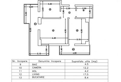 Apartament finalizat ideal pentru birou decomandat Apartament finalizat ideal pentru birou decomandat - 20