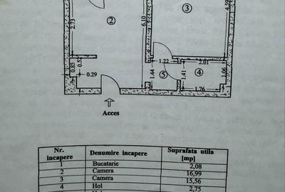 Apartament cu 2 camere decomandat în Turcinești - 1