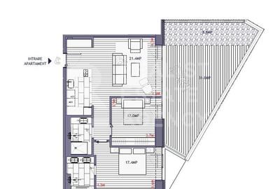 Vânzare, apartament de lux, 3 camere, Barbu Vacarescu - 12