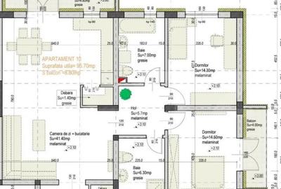 Apartament cu 3 camere decomandat în Sântandrei - 5