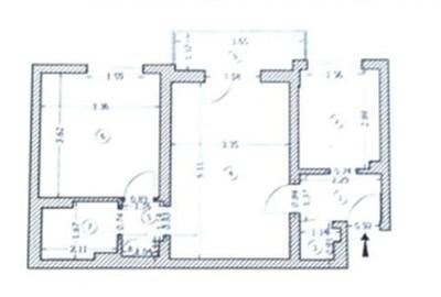 Vanzare apartament 2 camere | Titan | zona verde | frumoasa | bloc 4 etaje reabi - 14