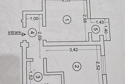 Garsonieră decomandată în Est - 2