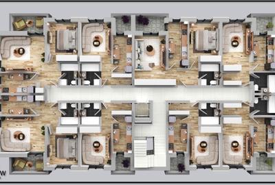 Militari sector 6,,2 camere lux,bucatarie inchisa,bloc peste standard - 3