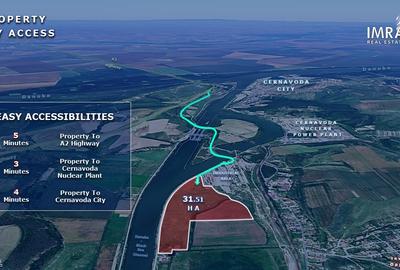 31.51 HA - Teren de Vanzare - Cernavoda, CT (Intermodal) - 3