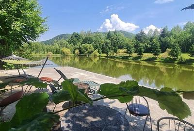FILM! Oaza paradisiaca cu lac, vedere catre Bucegi, Glajerie/ Rasnov, pretabil C - 9