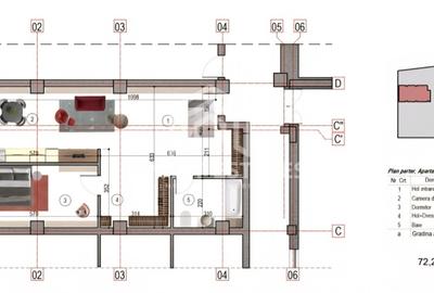 De vanzare 2 camere Trapezului Sector 3 - 3