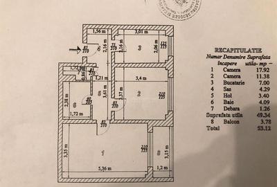 Teiul Doamnei, apartament 2 camere decom parter bloc 1982 - 8