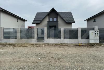 Casa semi-finisata P + M, 110 mp utili, teren 339 mp, Pielesti, zona Magnolia - 19
