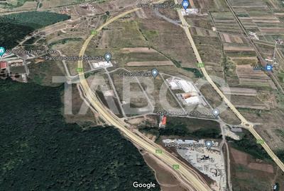 Teren intravilan industrial 1886 mp deschidere 33 m POT 40% CUT 1,2 - 1