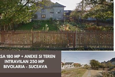 Casa 180 mp + Anexe si Teren intravilan 250 mp ~ Bivolaria - Suceava