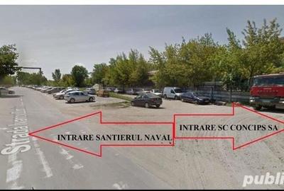 Teren intravilan aprox. 1 ha locatie deosebita - vis a vis de poarta 2 Santierul Naval - 3