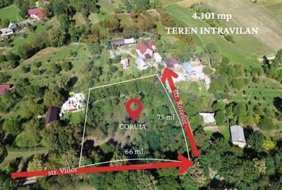 Teren de 4101 mp, în Coruia - 2