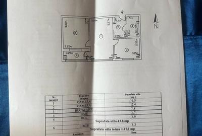 Apartament cu 2 camere semidecomandat în Central - 2