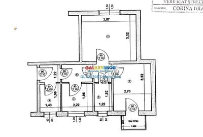 Apartament cu 2 camere decomandat în Central