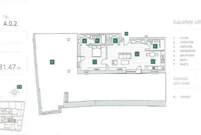 Apartament Lux 2 Camere I 2 Bai I Curte 129mp I Central - 3