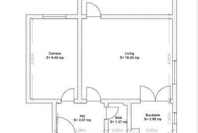 Apartament cu 3 camere decomandat în Țiglari - 8