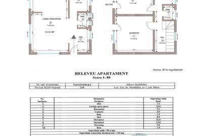 Casă cu 2 camere în Leș - 1