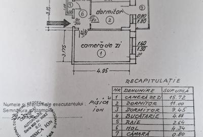 Apartament cu 3 camere decomandat, mobilat în Giurgiului - 9