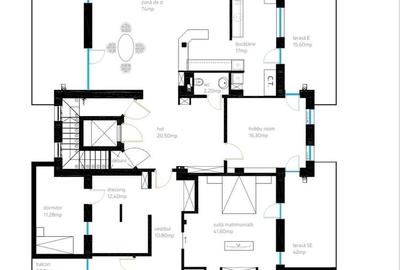 Apartament cu 5 camere decomandat, mobilat în Central - 17
