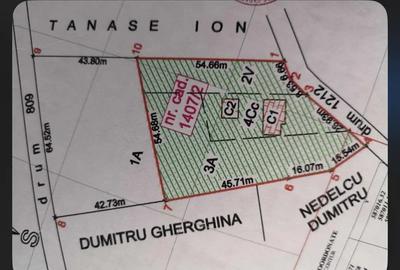 Teren de 3000 mp, în Snagov - 2
