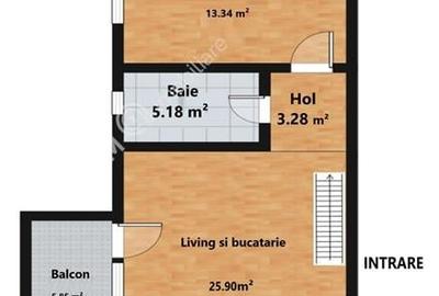 Apartament cu 4 camere 2 bai si balcon zona Rahovei din Sibiu - 6