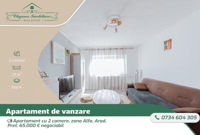 Apartament cu 2 camere decomandat, mobilat în Alfa - 1