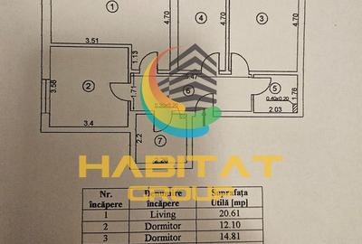 3 camere la 5 minute de Metrou Aparatorii Patriei bloc nou - 29
