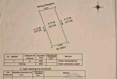 Teren de 400 mp, în Agigea