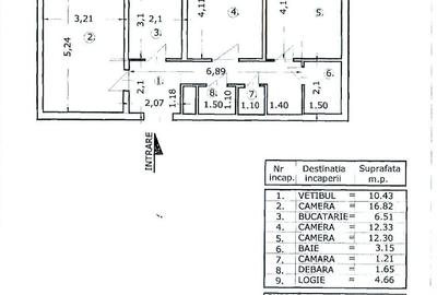 Apartament cu 3 camere decomandat, mobilat în Colentina - 12