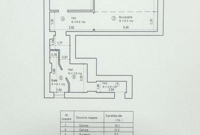 Apartament cu 2 camere decomandat, mobilat în Ultracentral - 20