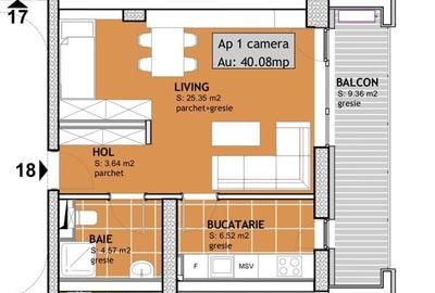 APARTAMENT 1 CAMERA, TIMISOARA, TORONTALULUI - 1