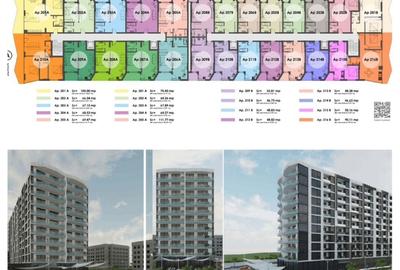 Apartament cu 2 camere în Nord - 14