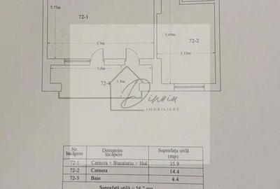 Apartament cu 2 camere decomandat în Baicului - 18