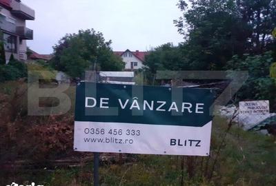 Teren de 772 mp, în Aradului