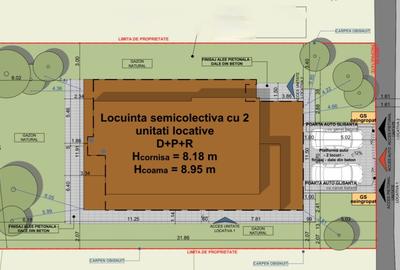Duplex cu 5 camere cu Canalizare în Iris - 9