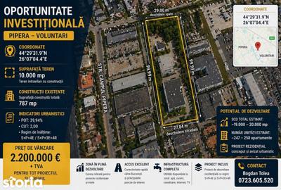 Teren de 10000 mp, în Timpuri Noi - 1