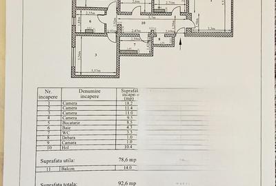 Apartament spațios cu 4 camere – Micro 18, zonă liniștită ! - 6