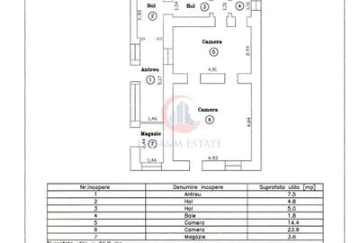 Apartament cu 6 camere în Aradului - 1