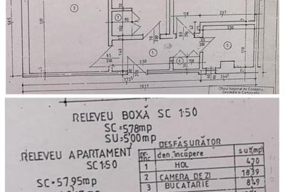 Apartament cu 2 camere decomandat în Republicii