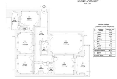 Apartament cu 4 camere decomandat în Parcul Circului - 2