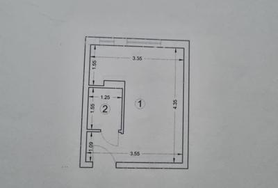 Garsonieră decomandată în P-ța Reșița - 7