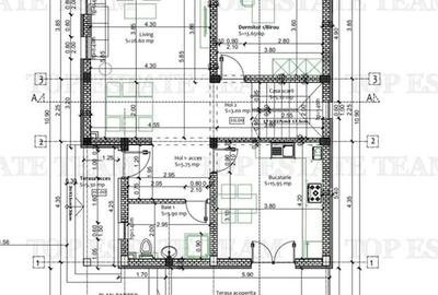 Casă individuală cu 5 camere cu Teren 430 Mp în Central - 15
