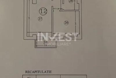 Apartament cu 2 camere decomandat în Cug