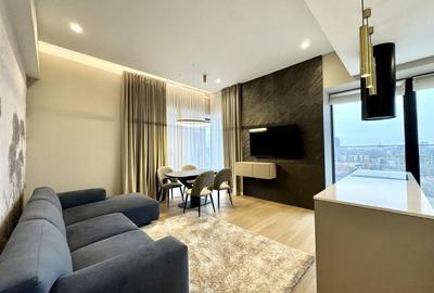 Apartament cu 3 camere, mobilat în Barbu Văcărescu - 1