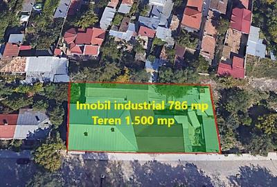 Imobil industrial 786 mp si Teren 1.500 mp Braila