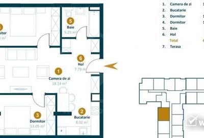 Apartament modern cu 3 camere, la cateva minute de Iulius Mall - 6