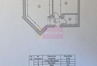 Apartament 2 camere 42mp Popesti zona linistita - 6