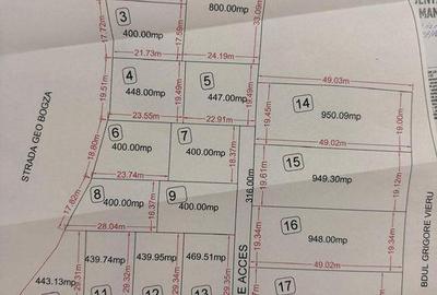 Teren intravilan de 448 mp, în Periferie - 5
